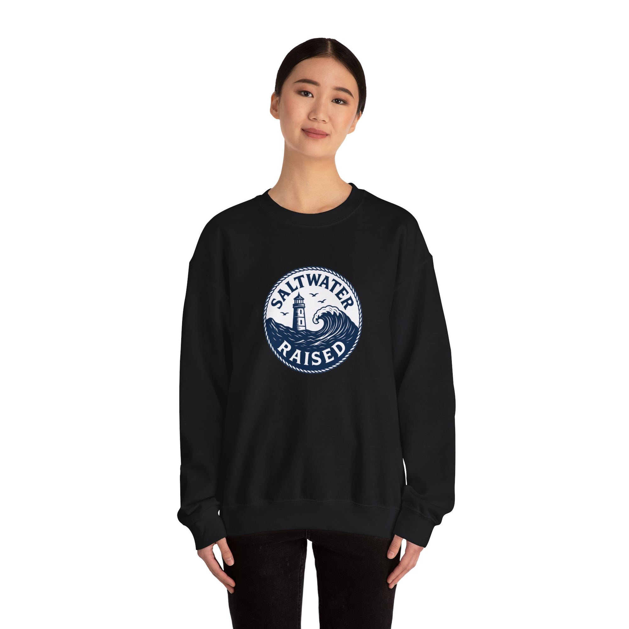 Saltwater Raised Crewneck Sweater