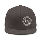 Saltwater Raised Flat Bib Snapback Offset
