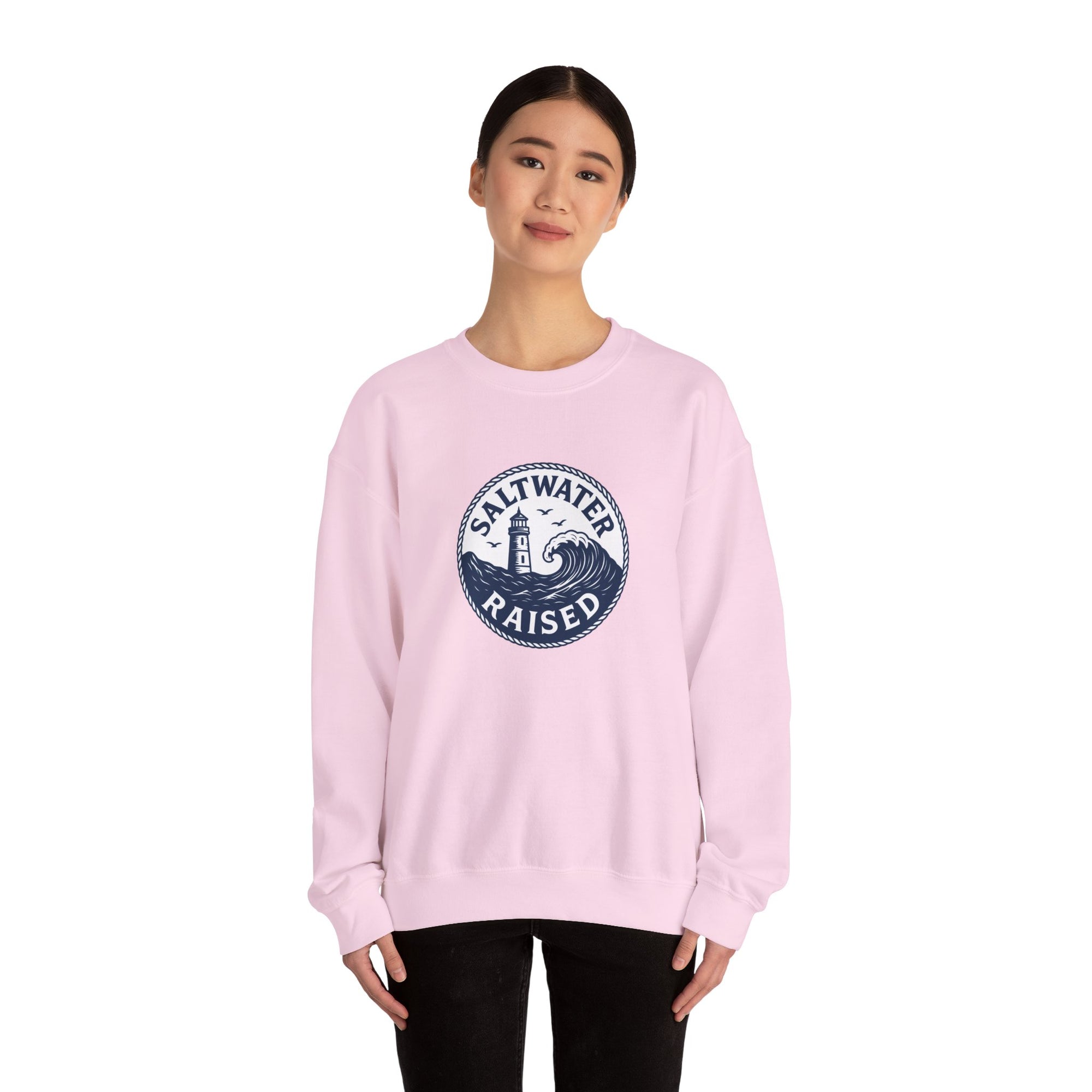 Saltwater Raised Crewneck Sweater