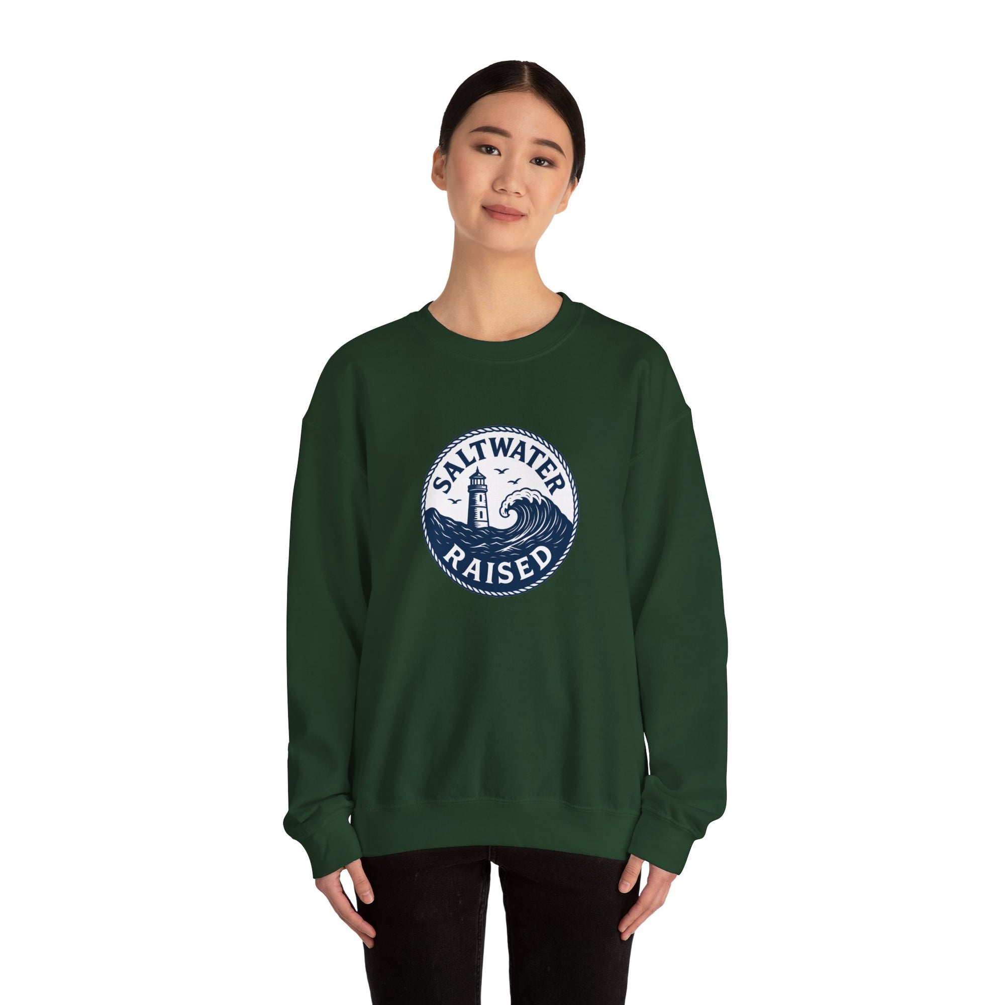 Saltwater Raised Crewneck Sweater