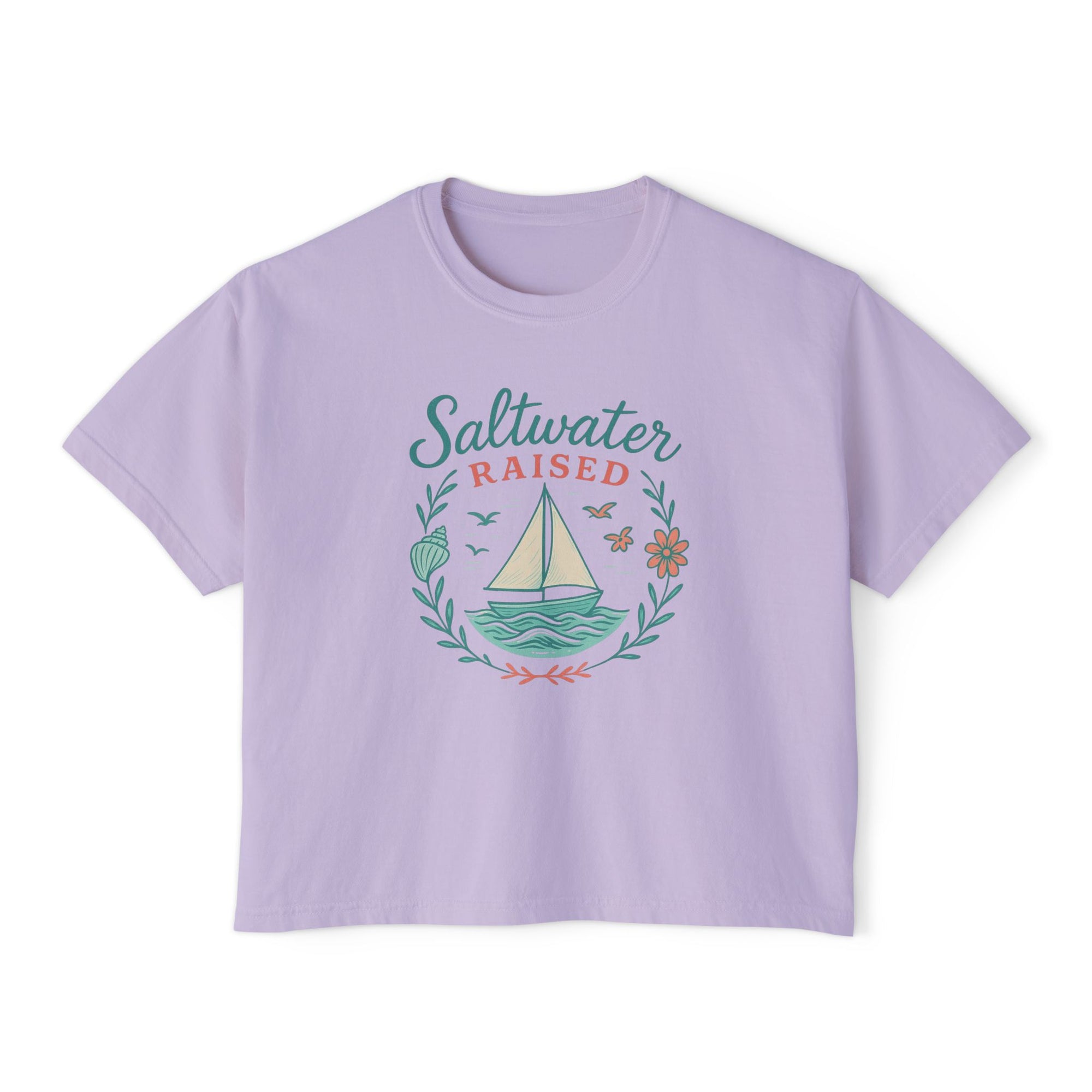 Set Sail Cropped Tee
