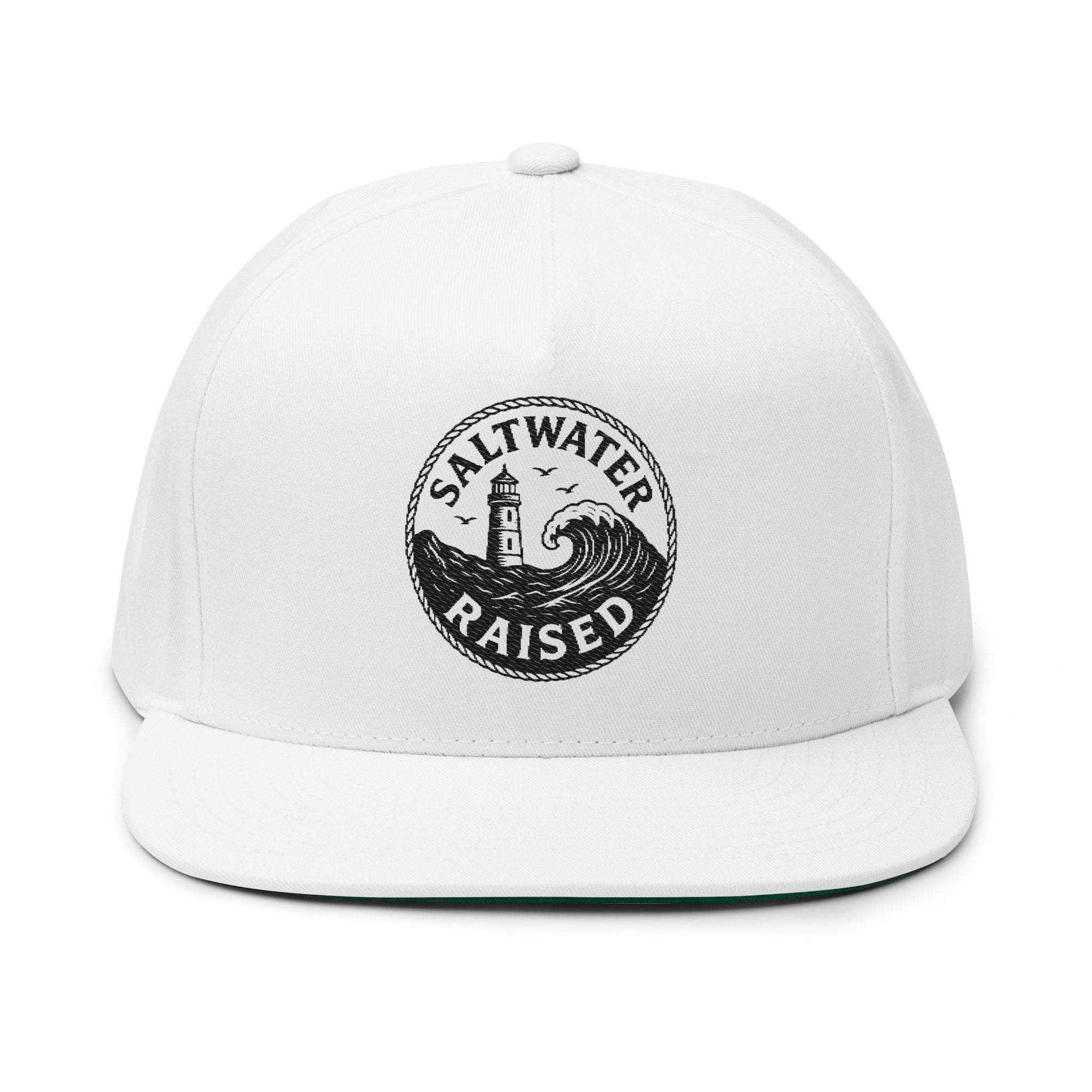 Flat Bill Hat - Saltwater Raised