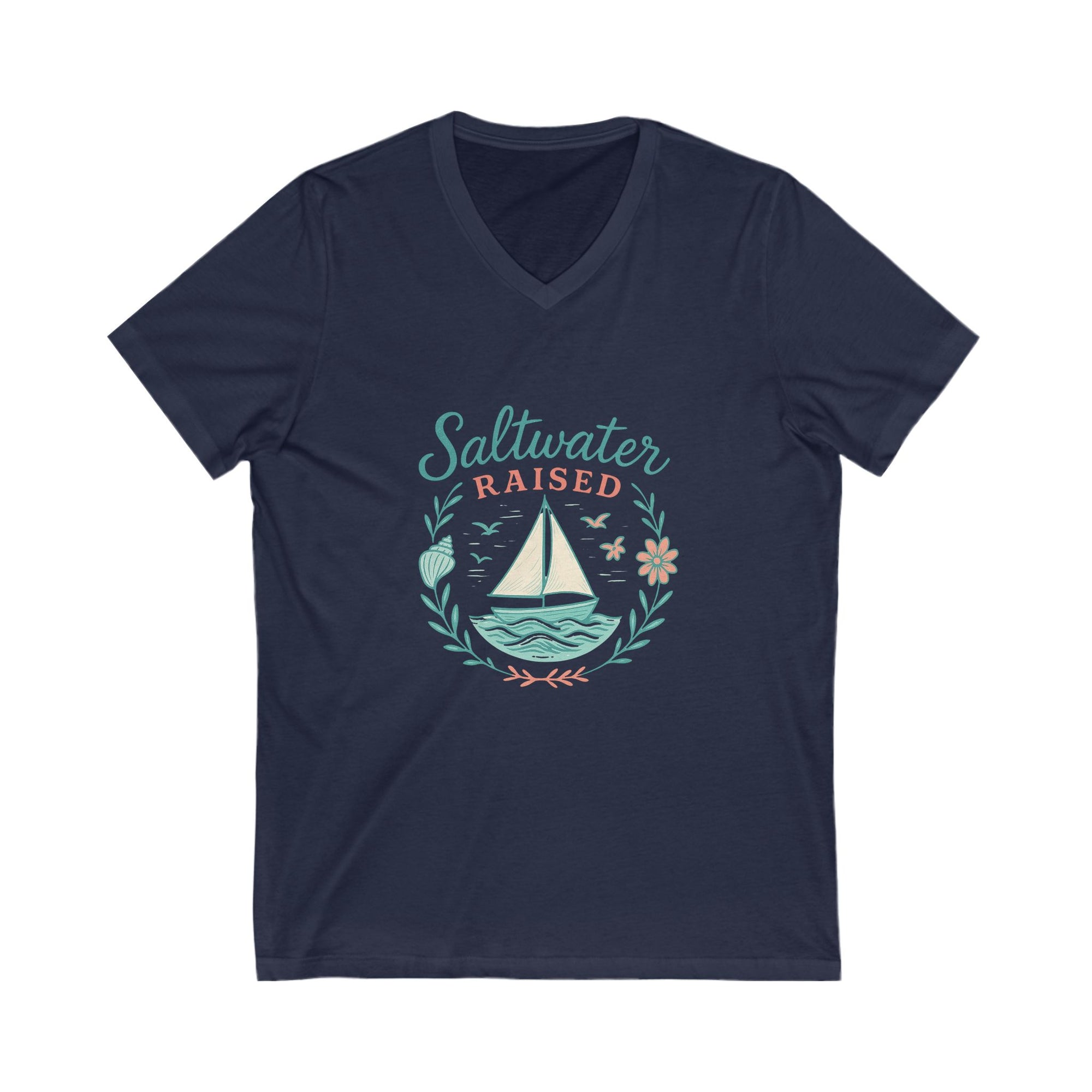 Set Sail V-Neck Tee