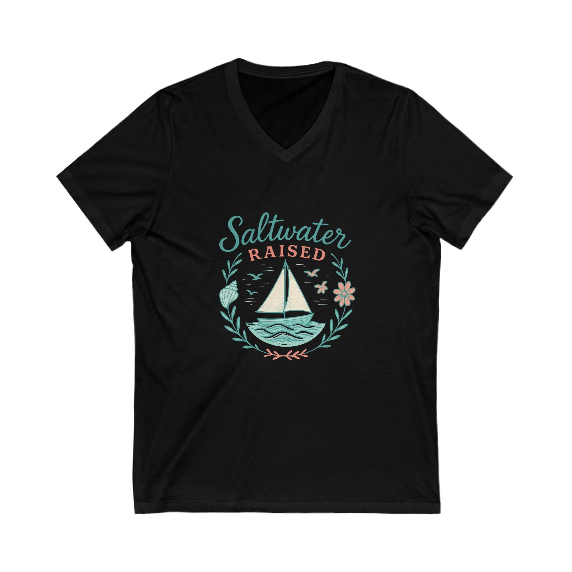 Set Sail V-Neck Tee