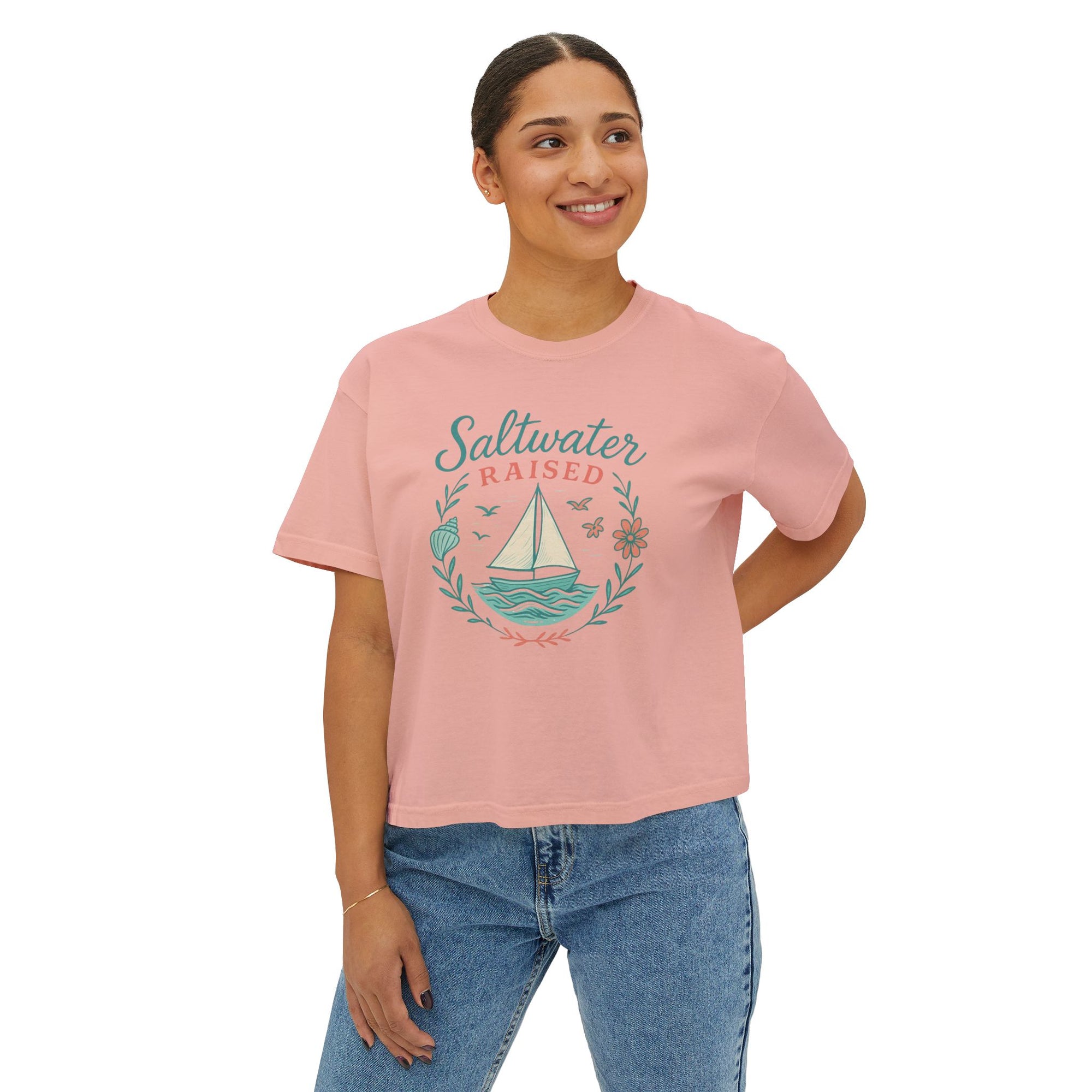 Set Sail Cropped Tee