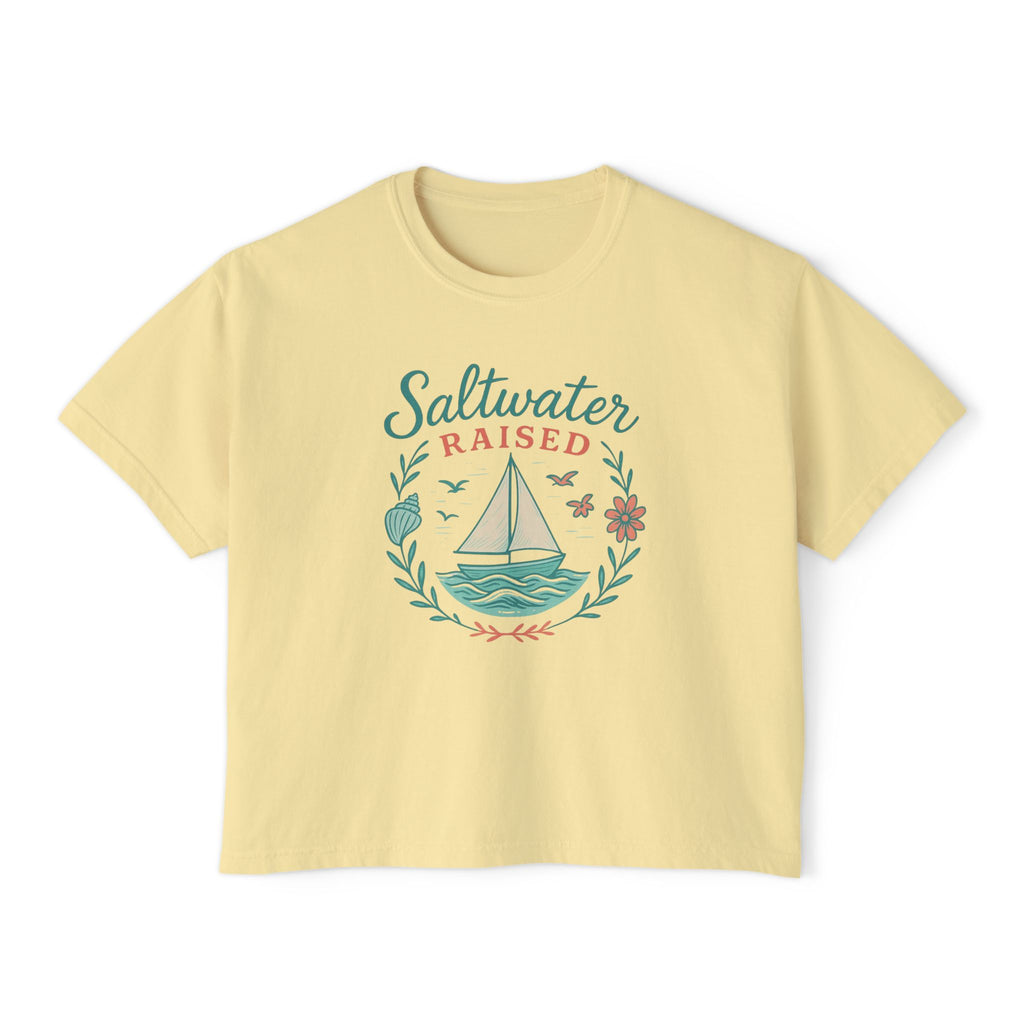 Set Sail Cropped Tee