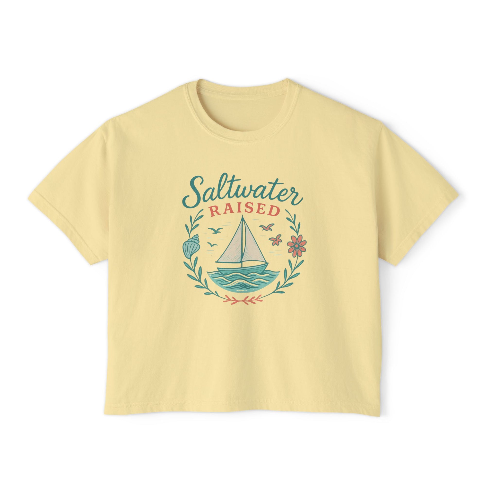 Set Sail Cropped Tee