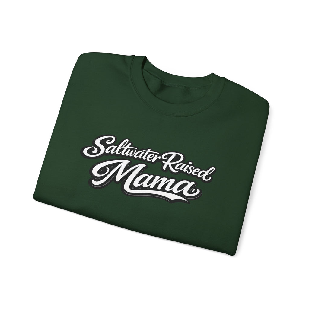 Saltwater Raised Mama Crewneck Sweater