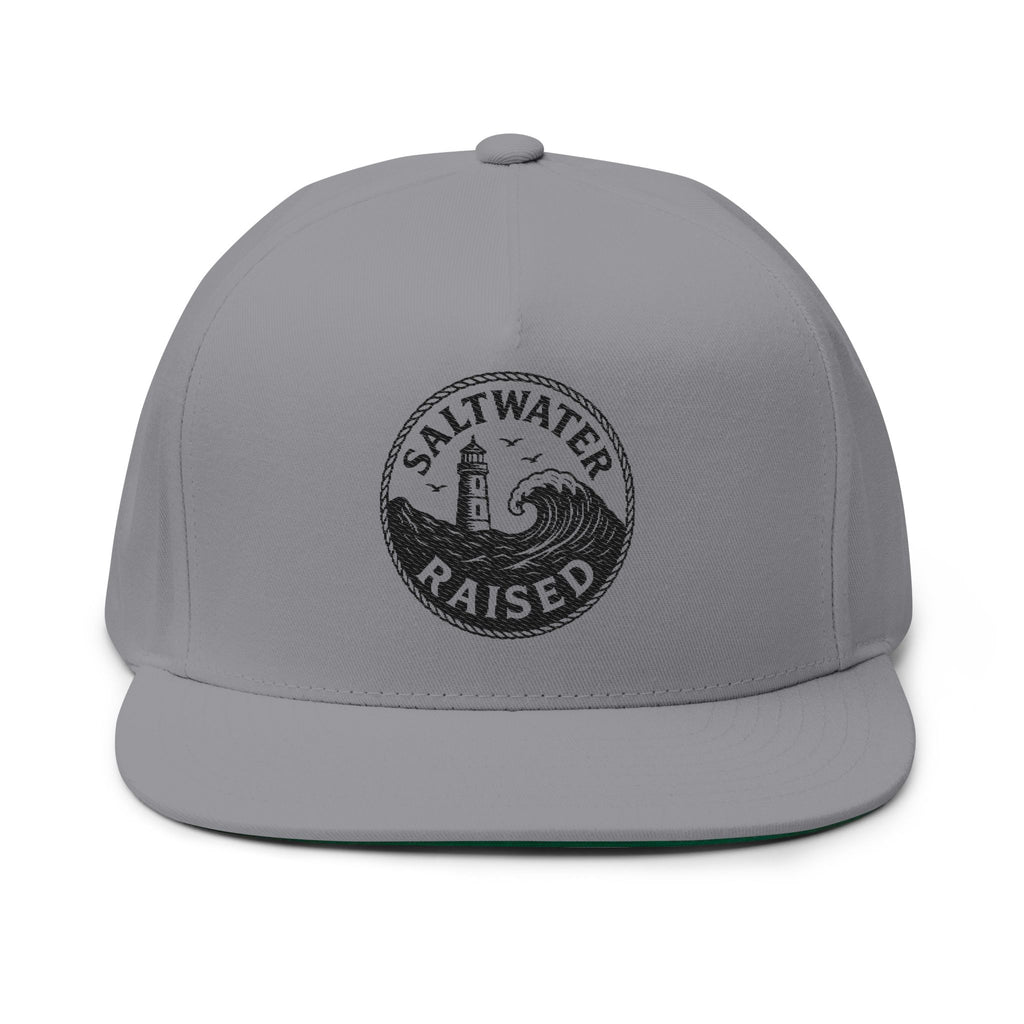 Flat Bill Hat - Saltwater Raised