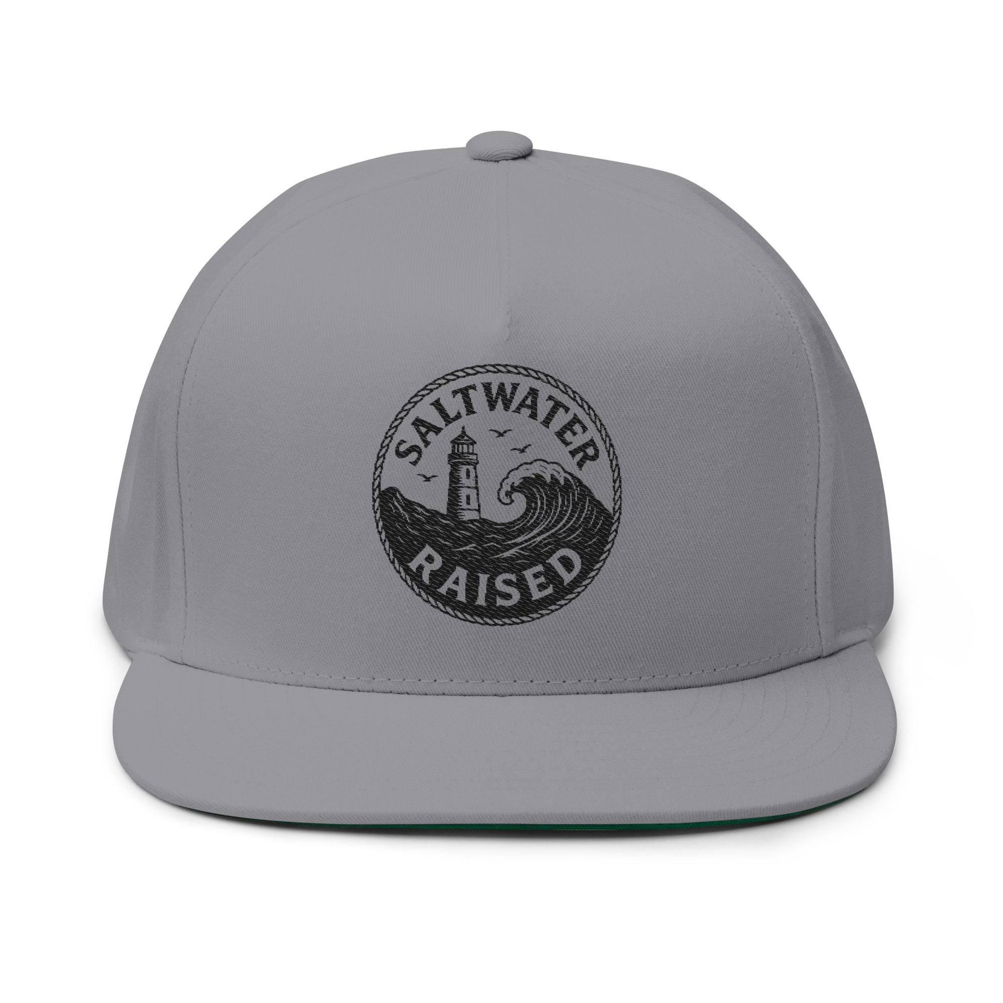 Flat Bill Hat - Saltwater Raised