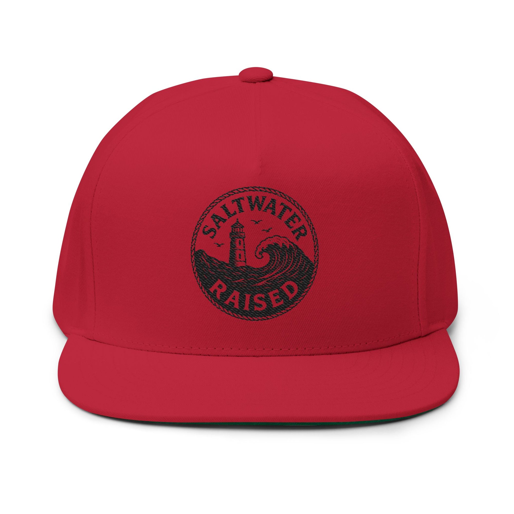 Flat Bill Hat - Saltwater Raised