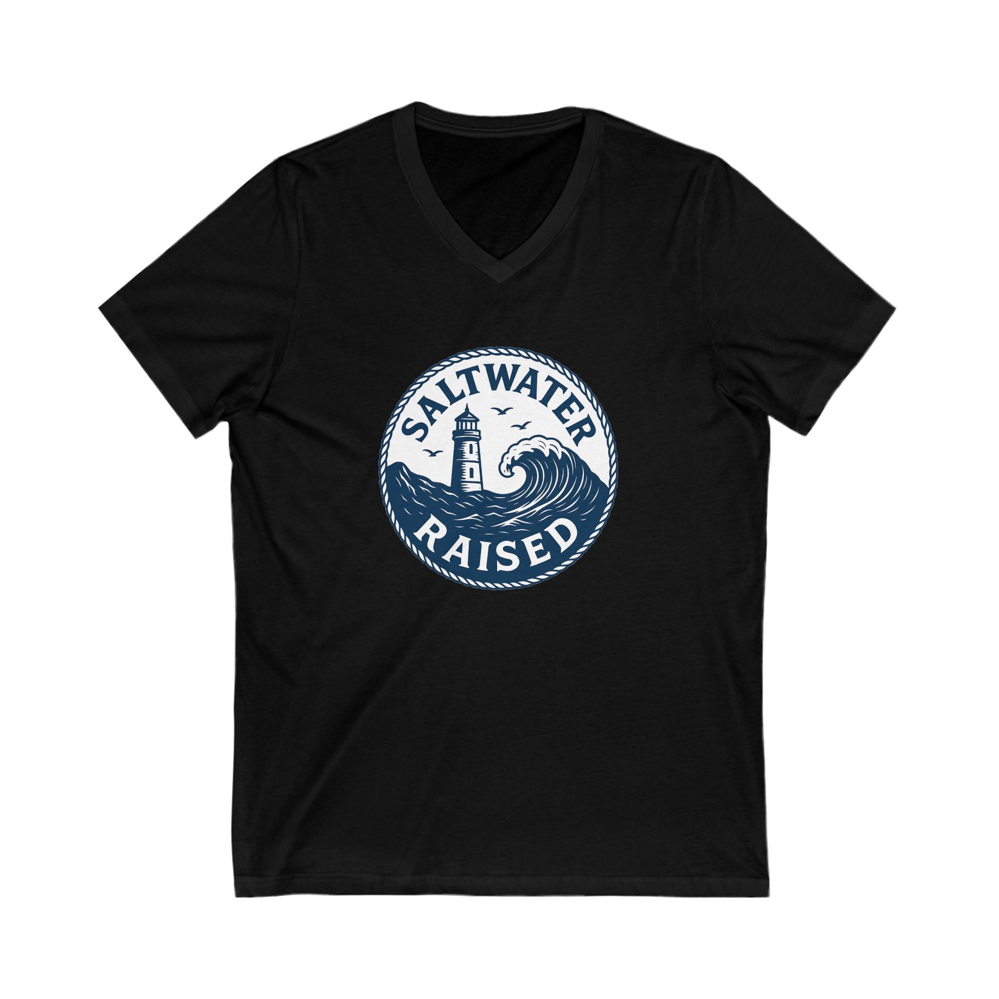 Saltwater Raised V-Neck Tee