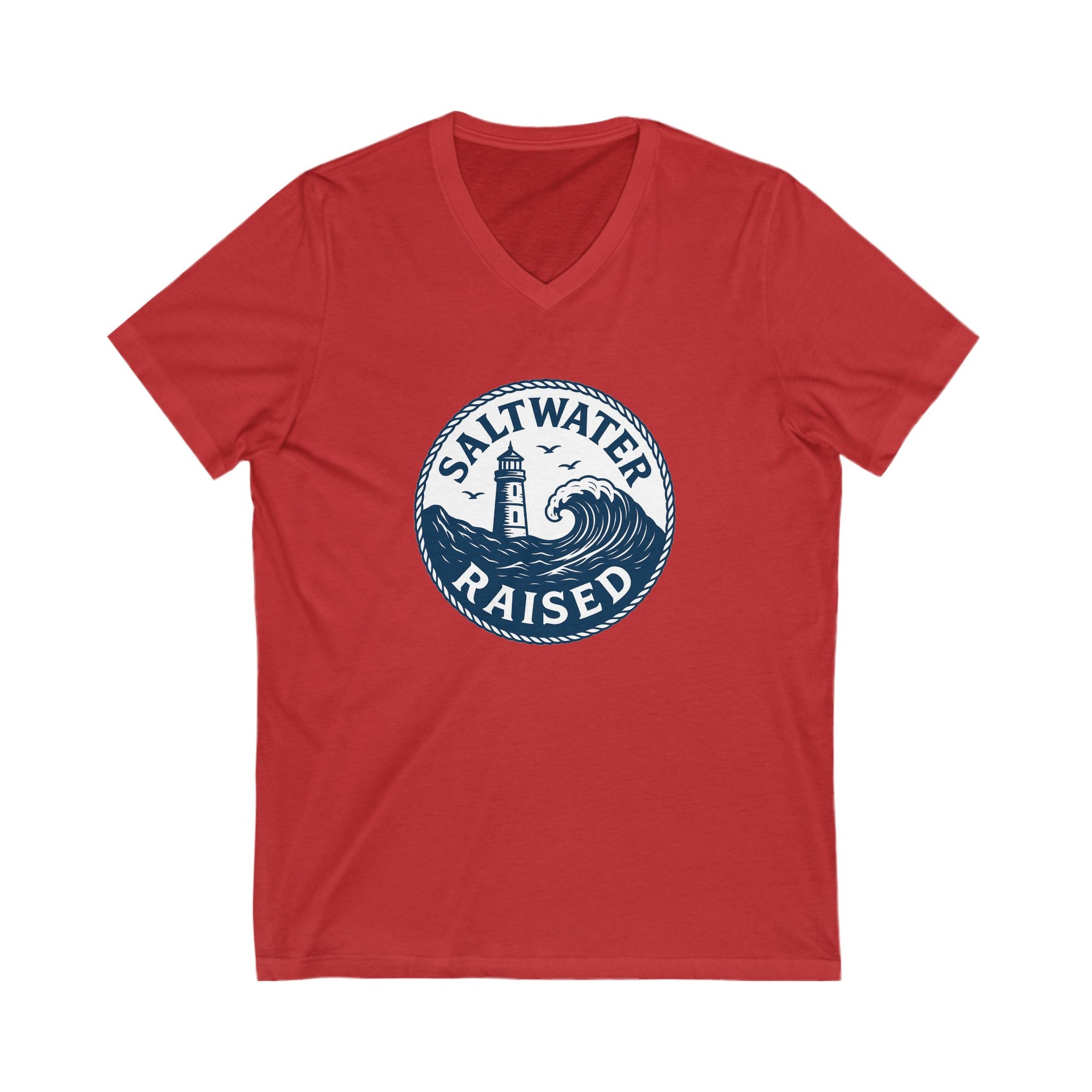 Saltwater Raised V-Neck Tee