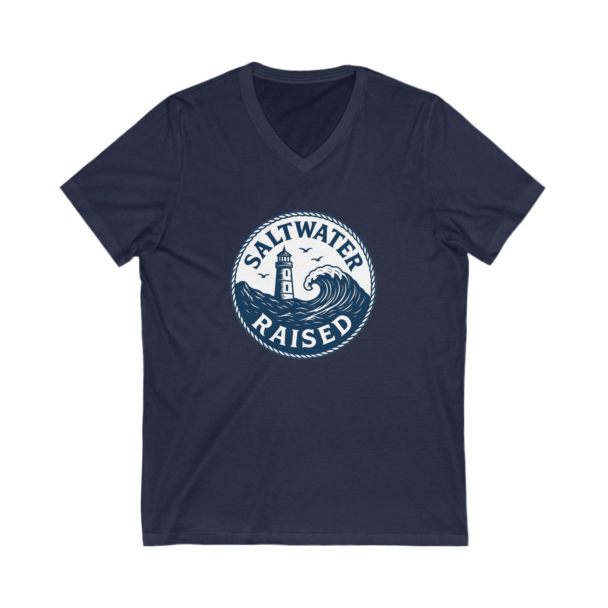 Saltwater Raised V-Neck Tee