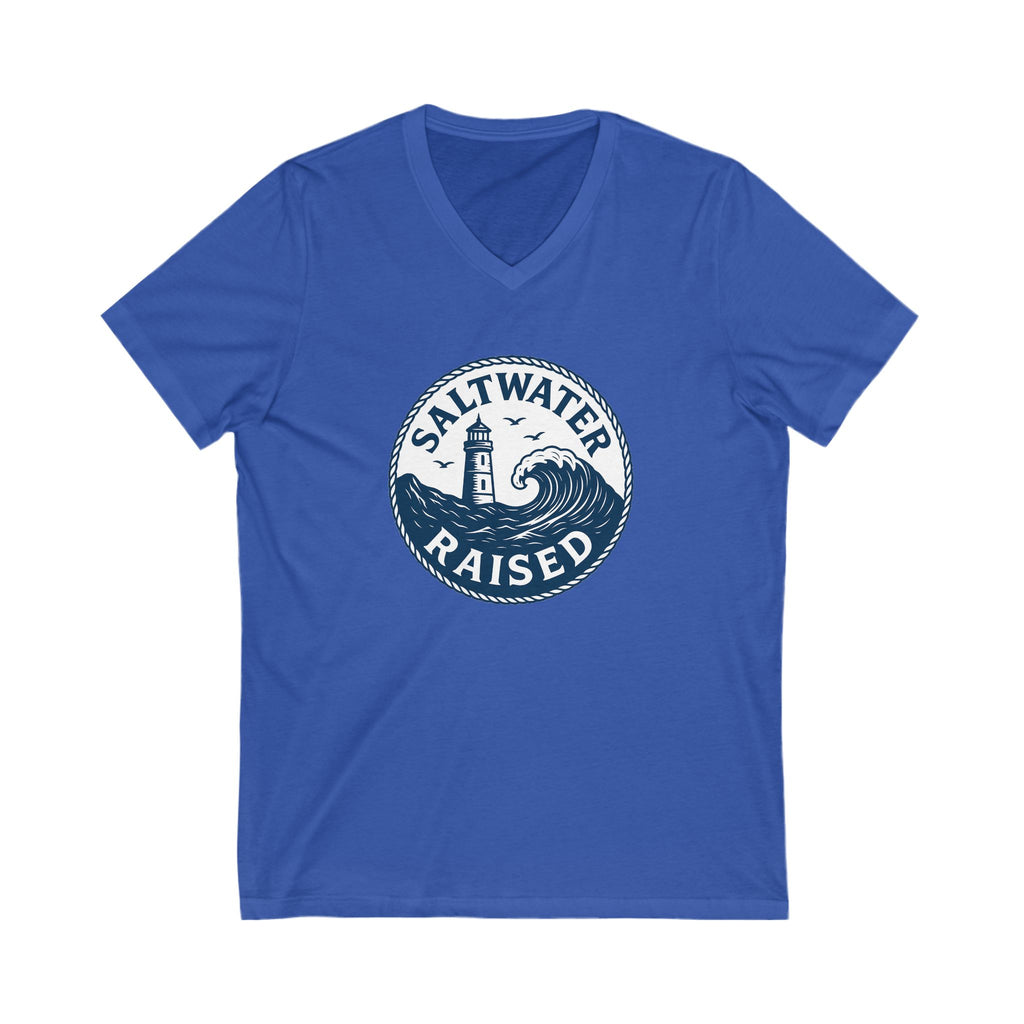 Saltwater Raised V-Neck Tee