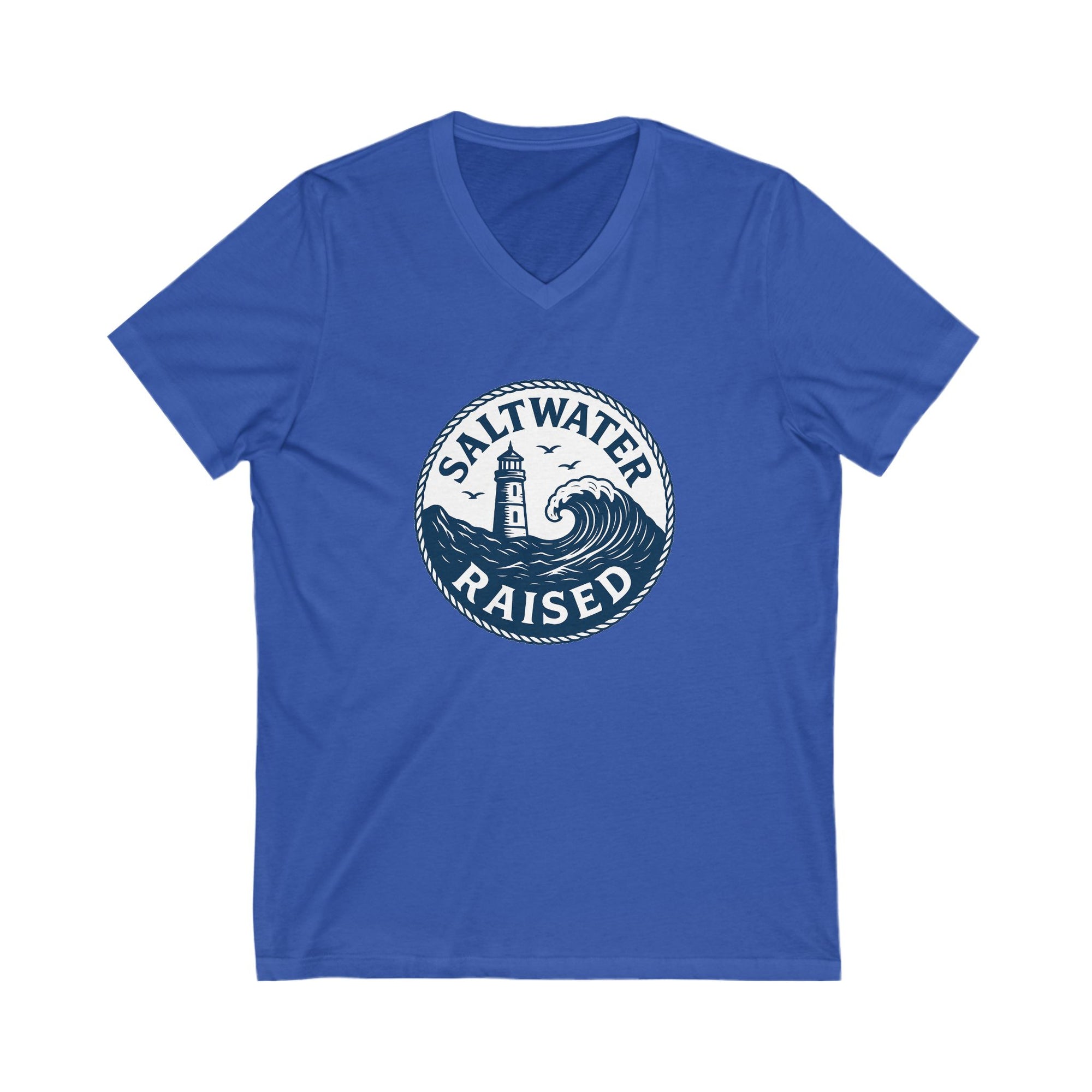 Saltwater Raised V-Neck Tee