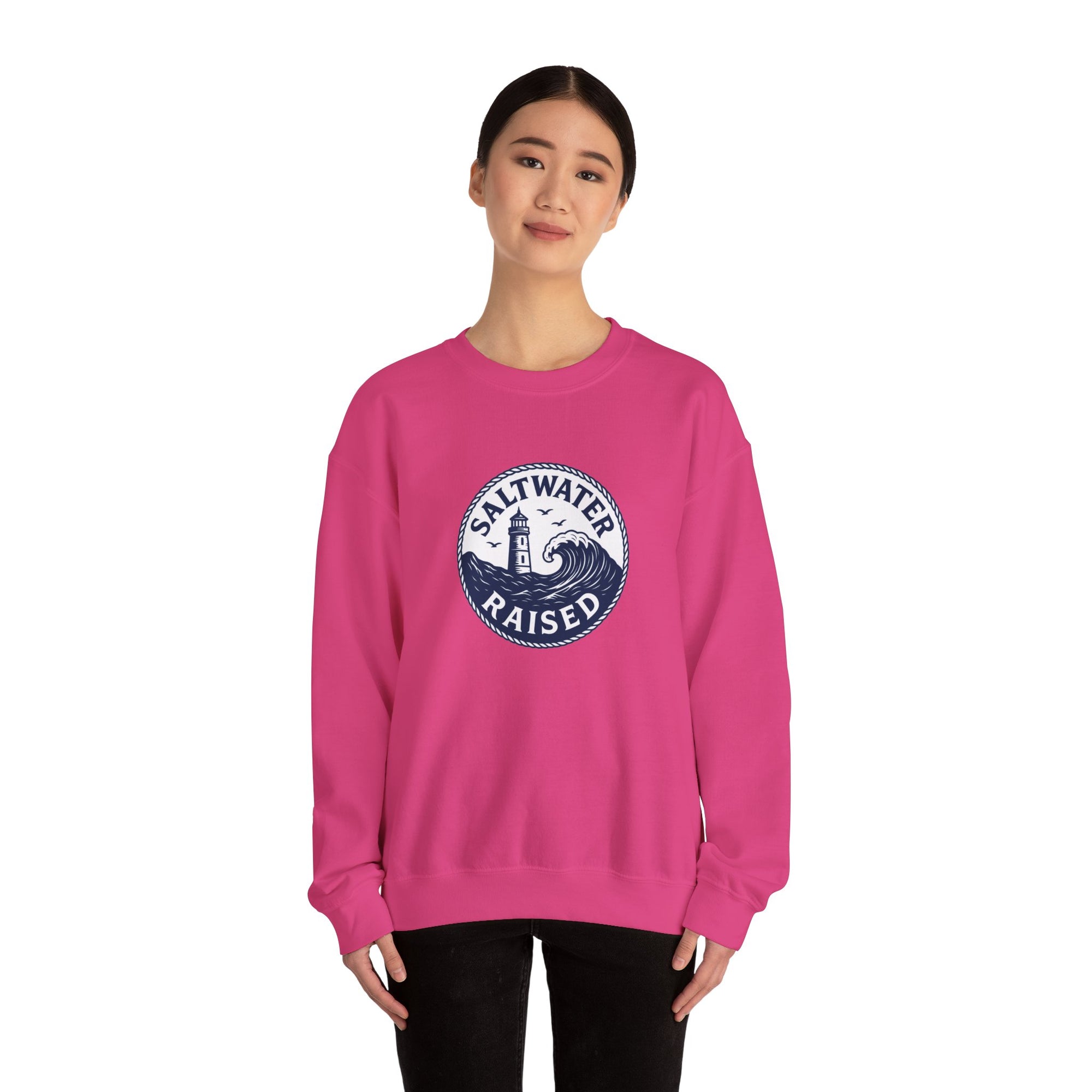 Saltwater Raised Crewneck Sweater
